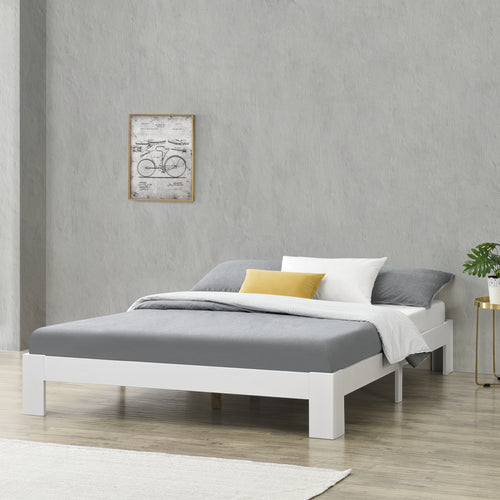 Houten bed Raisio grenen bedframe met bedbodem - 18 varianten