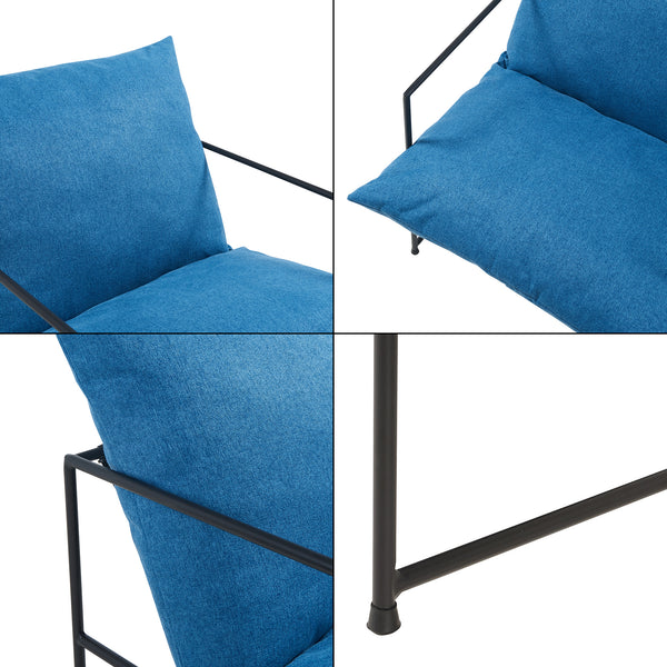 Fauteuil Utsjoki 90x61x70 cm [en.casa]