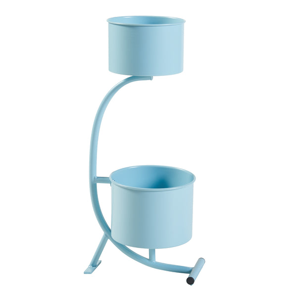 Plantenstandaard Almelo 63x29x21 cm metaal [en.casa]
