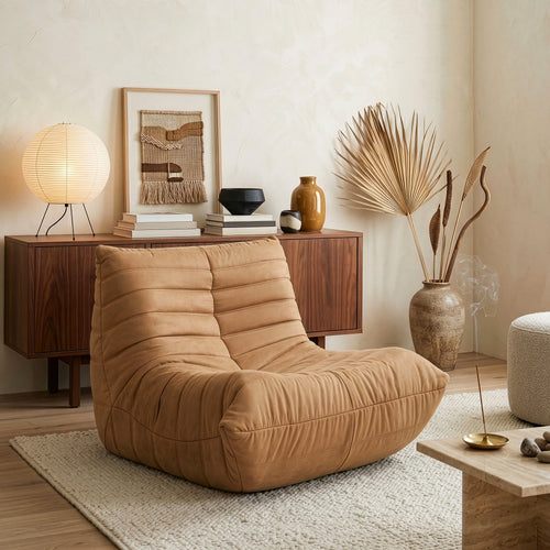 Relaxstoel Kodsø lounge fauteuil 75x90x100 cm [en.casa]