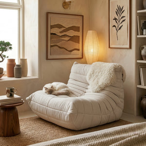 Relaxstoel Kodsø lounge fauteuil 75x90x100 cm [en.casa]