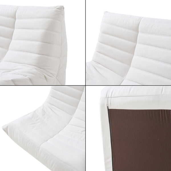Relaxstoel Kodsø lounge fauteuil 75x90x100 cm [en.casa]