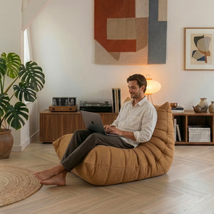 Relaxstoel Kodsø lounge fauteuil 75x90x100 cm [en.casa]