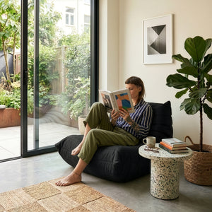 Relaxstoel Kodsø lounge fauteuil 75x90x100 cm [en.casa]