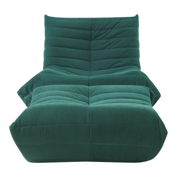 Relaxstoel Kodsø lounge fauteuil met voetenbank [en.casa]