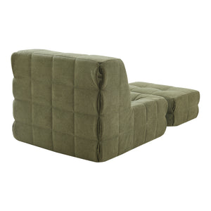 Fauteuil met voetenbank Koskyvn [en.casa]