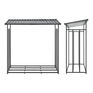 Brandhoutrek Yakutat Zwart in verschillende maten [casa.pro]