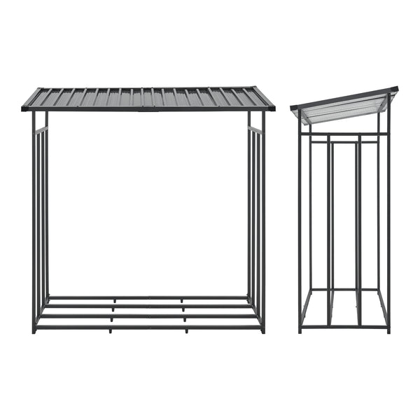 Brandhoutrek Yakutat Zwart in verschillende maten [casa.pro]