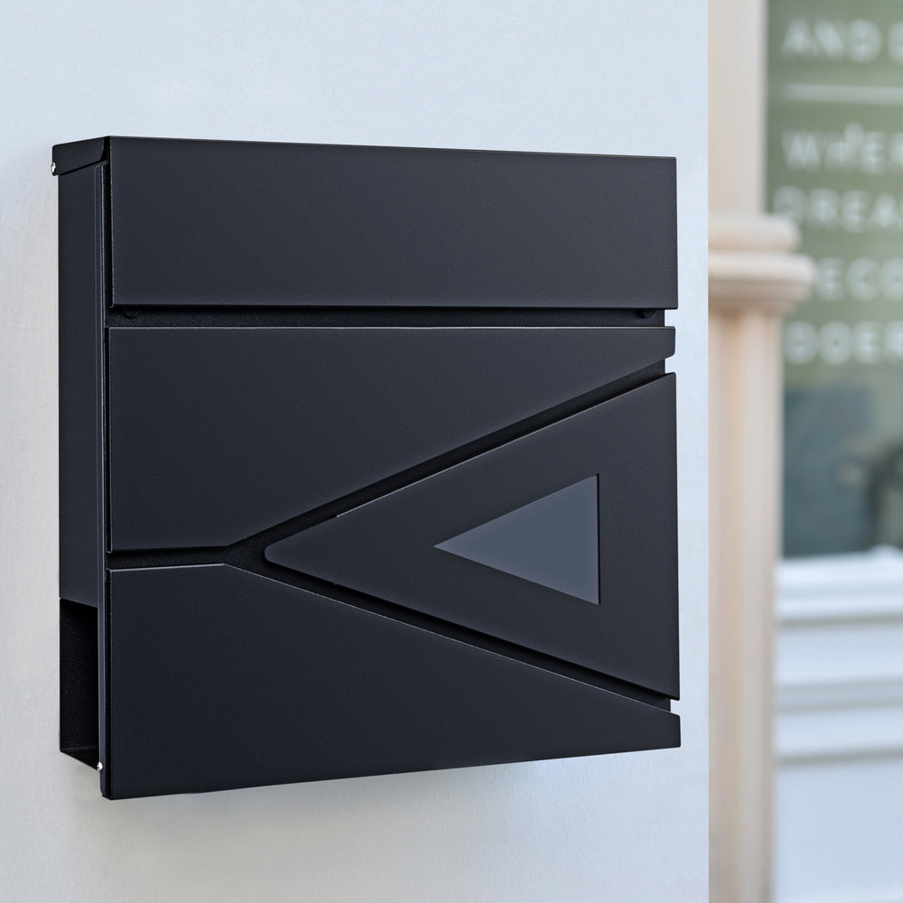 Briefkasten Schönburg 37x37x11cm staal in verschillende kleuren [en.casa] - premiumXL