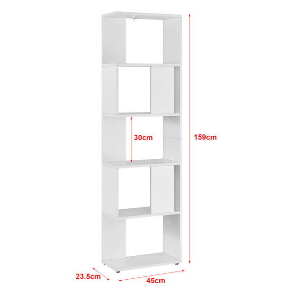 Boekenkast schap Aneby 159x45x23,5 cm - 3 varianten
