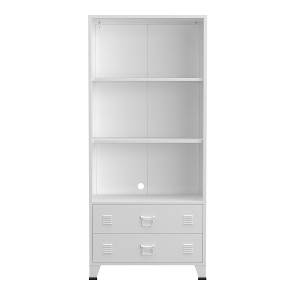 [en.casa] Boekenkast Hammarland 180x80x40 cm - 2 varianten