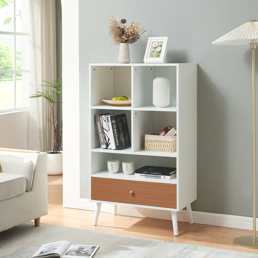 Boekenkast Reyljand 120x70x40 cm [en.casa]