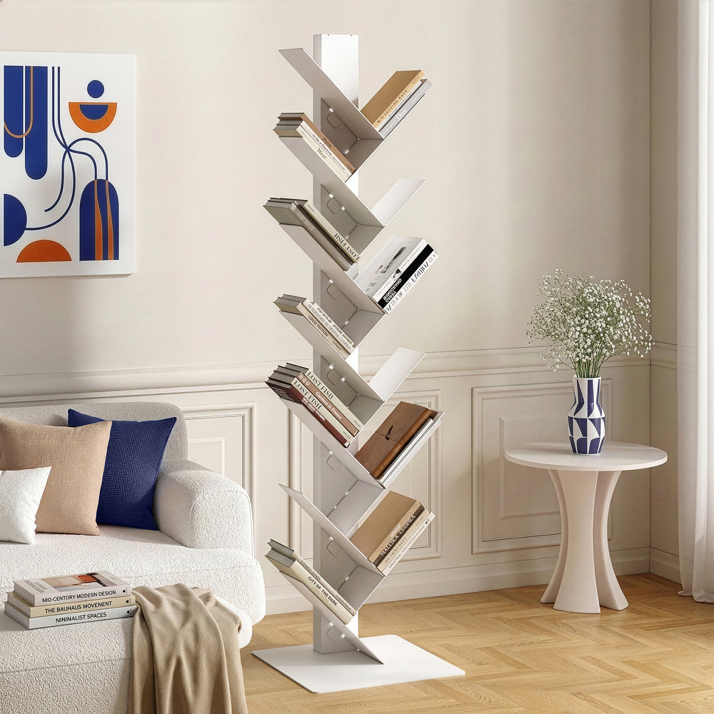 [en.casa] Boekenkast Eksjö - 180x100x35 cm