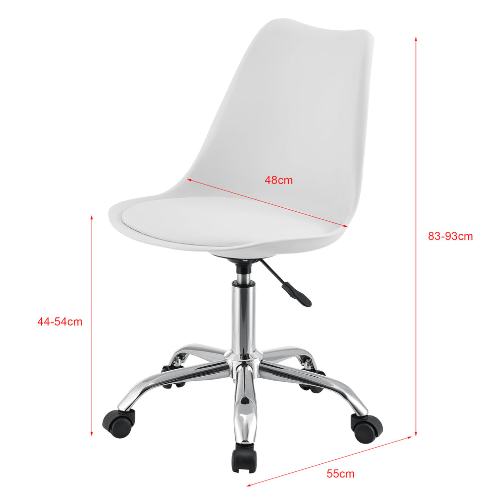 Bureaustoel Atherton kunstleer in verschillende kleuren en.casa - premiumXL