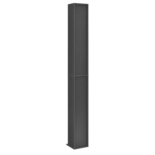 CD DVD kast Tynset vakkenkast met 12 vakken 175x20x20 cm [en.casa]