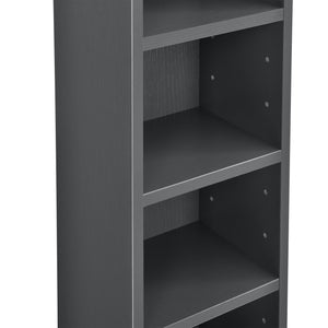 CD DVD kast Tynset vakkenkast met 12 vakken 175x20x20 cm [en.casa]