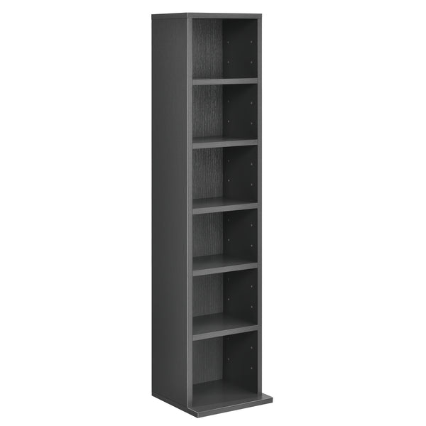 CD DVD kast vakkenkast met 6 planken 90x20x20 cm - verschillende kleuren