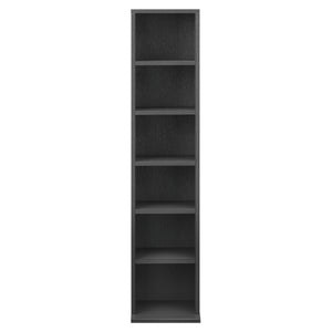 CD DVD kast vakkenkast met 6 planken 90x20x20 cm - verschillende kleuren