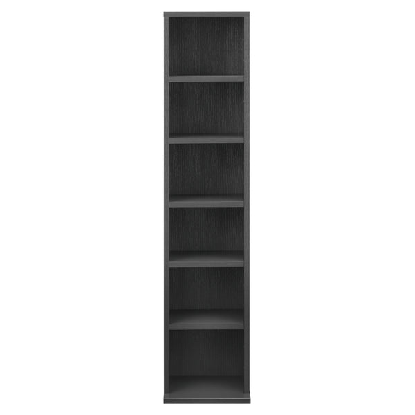 CD DVD kast vakkenkast met 6 planken 90x20x20 cm - verschillende kleuren