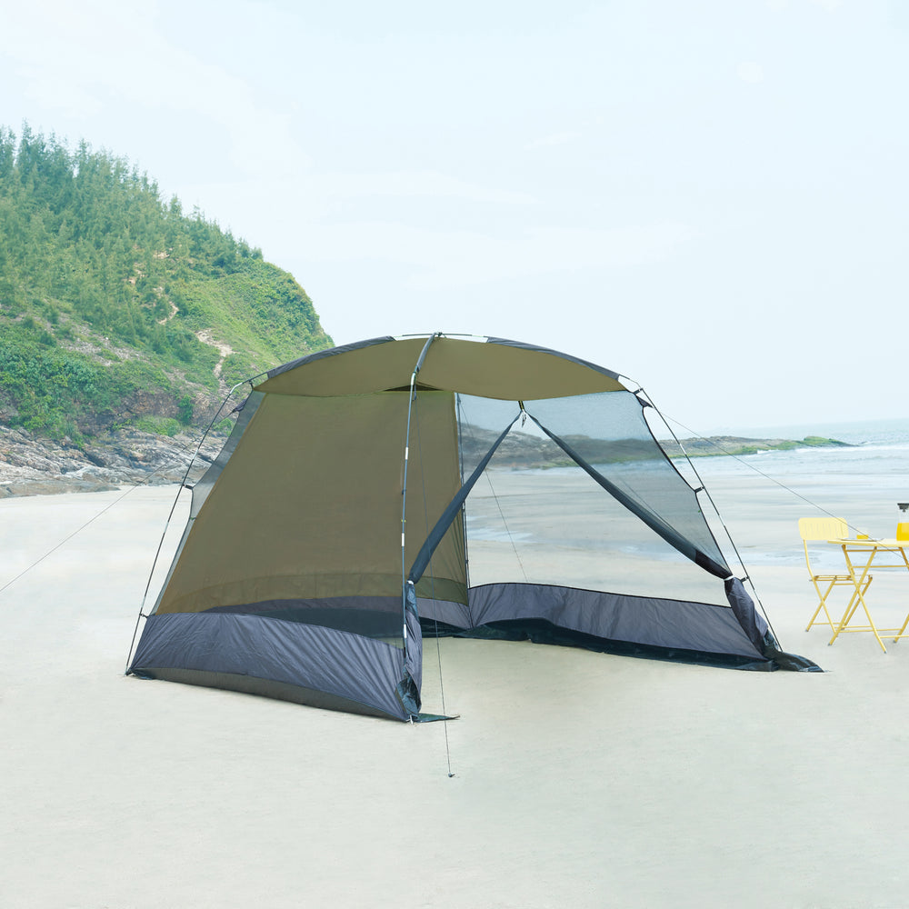 pro.tec Paviljoen Beekdaelen met klamboe 305x305x213 cm - 2 varianten