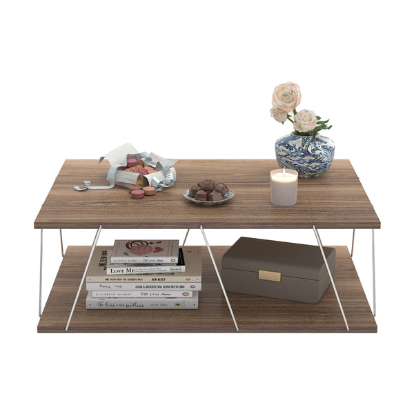[en.casa] Salontafel Saltdal 91x62x30 cm - 4 varianten
