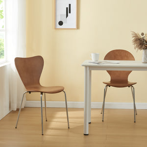 Eetkamerstoel Essunga 80x48x45,5 cm set van 4 [en.casa]