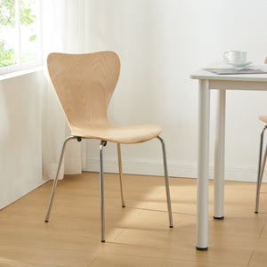 Eetkamerstoel Essunga 80x48x45,5 cm set van 4 [en.casa]