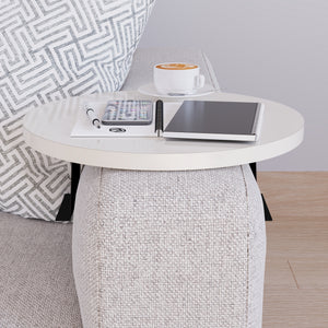 Dienblad armleuning Kuleskyd rond Ø34 cm [en.casa]