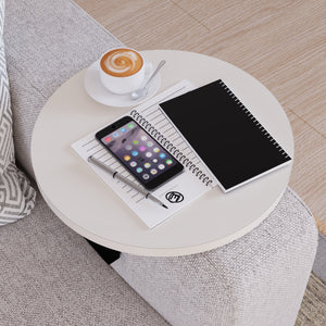 Dienblad armleuning Kuleskyd rond Ø34 cm [en.casa]
