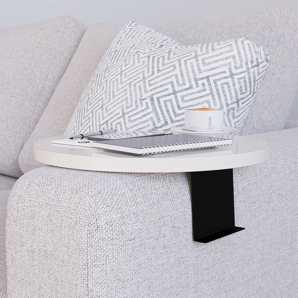 Dienblad armleuning Kuleskyd rond Ø34 cm [en.casa]