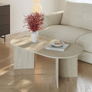 Salontafel Kynd ovaal 119x60x40 cm [en.casa]