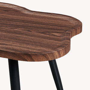 Salontafel Trestaneng 100x60x47 cm walnootlook [en.casa]