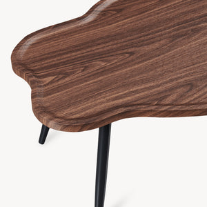 Salontafel Trestaneng 100x60x47 cm walnootlook [en.casa]