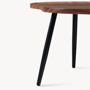 Salontafel Trestaneng 100x60x47 cm walnootlook [en.casa]