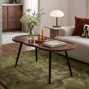 Salontafel Ken 100 x 60 x 47 cm walnootlook [en.casa]