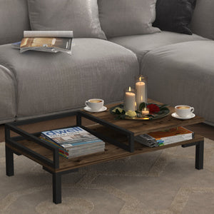 Salontafel Ibestad 90x50x28cm in verschillende kleuren [en.casa] - premiumXL