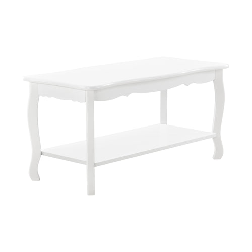 Salontafel Pearl 88x40x42 cm Shabby Chic Stijl Wit en.casa - premiumXL