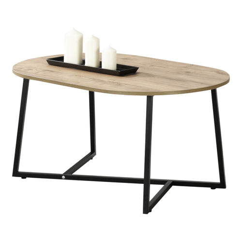 Salontafel Valdemarsvik 100x60x47cm Eiken - Look [en.casa] - premiumXL