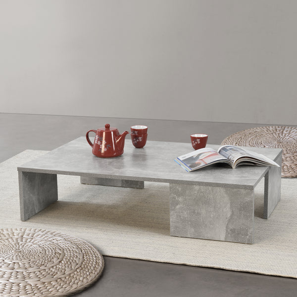 Salontafel Tierp 90x60x21 cm spaanplaat - 3 varianten