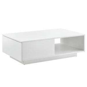 Salontafel Biskra met plank en lade 95x55x31 cm - verschillende kleuren