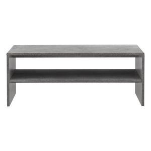 Salontafel Milaan met plank 100x40x40 cm - 4 kleuren