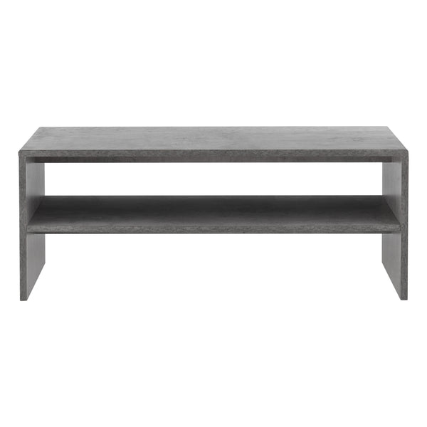 Salontafel Milaan met plank 100x40x40 cm - 4 kleuren