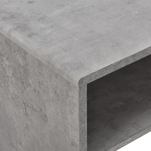Salontafel Milaan met plank 100x40x40 cm - 4 kleuren