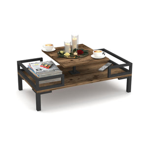 [en.casa] Salontafel Hultsfred 90x50x34,5 cm - 3 varianten