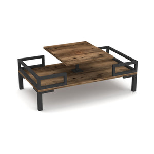 [en.casa] Salontafel Hultsfred 90x50x34,5 cm - 3 varianten