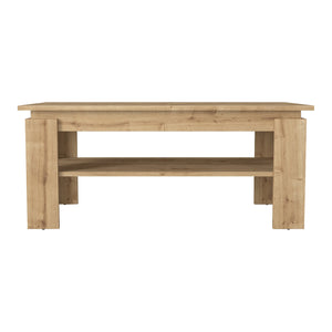 Salontafel Krirdfjos met onderplank spaanplaat 110x60x47 cm [en.casa]