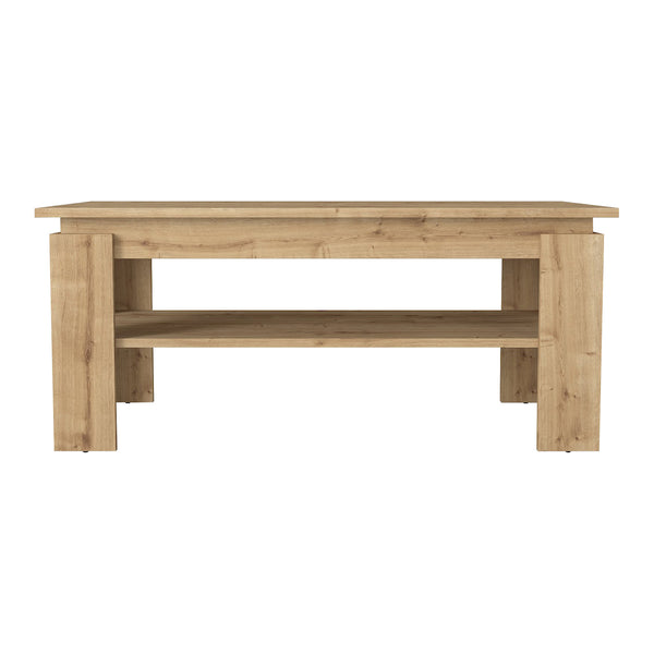 Salontafel Krirdfjos met onderplank spaanplaat 110x60x47 cm [en.casa]