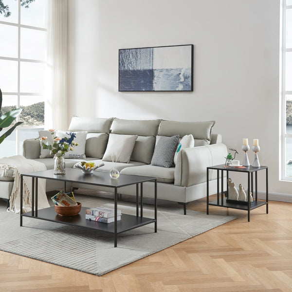 Salontafel Kumlinge metaal [en.casa]