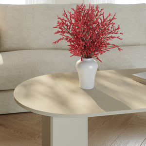 Salontafel Kynd ovaal 119x60x40 cm [en.casa]