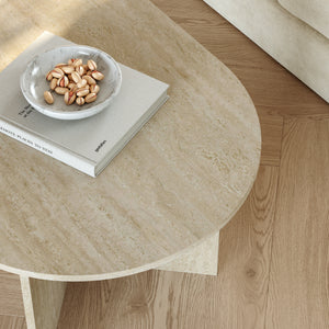 Salontafel Kynd ovaal 119x60x40 cm [en.casa]